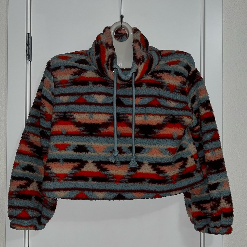 Wild Fable Fuzzy Cowl Neck Pullover
